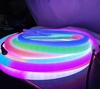 360 degree rgb 20mm silicone led strip neon flex rope light 24v rgbic woven soft tubes digital hose