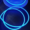 50m mini size 6*12mm mono color multi colors led neon strips ribbon light flexible rope luces de navidad 220v